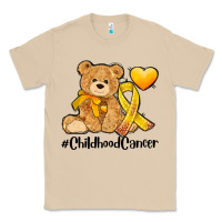 Mushroom childhood cancer and cancer ribbon Classic Tee - AdoDesignShop