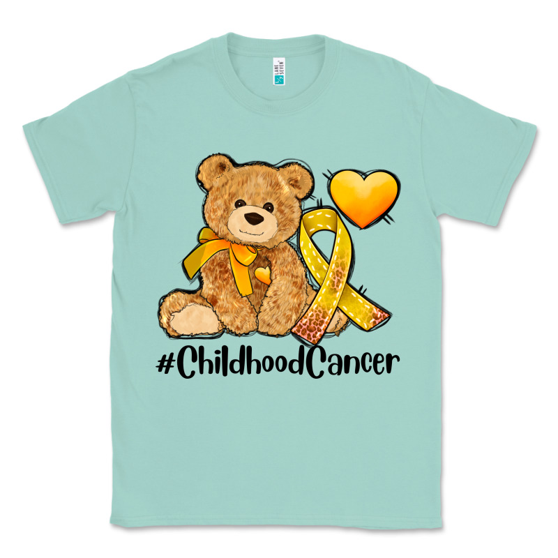 Childhood Cancer And Cancer Ribbon Classic Tee by AdoDesignShop | Teevron