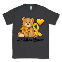 Smoke childhood cancer and cancer ribbon Classic Tee - AdoDesignShop