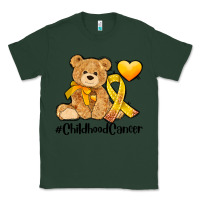Sports Green childhood cancer and cancer ribbon Classic Tee - AdoDesignShop