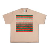 Burro christmas stripes seamless pattern Urban Heavy Tee - BundleAndBundleShop