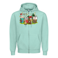 Seafoam camp coffee drink Zipper Hoodie - MaliasSmallBusiness
