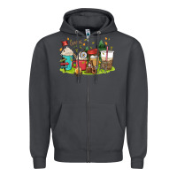 Smoke camp coffee drink Zipper Hoodie - MaliasSmallBusiness