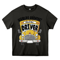 Asphalt worlds greatest school bus driver Heavy Core Tee - MaliasSmallBusiness
