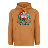 Meerkat i want a hippopotamus for christmas Heavyweight Hoodie - MaliasSmallBusiness