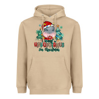Mushroom i want a hippopotamus for christmas Heavyweight Hoodie - MaliasSmallBusiness
