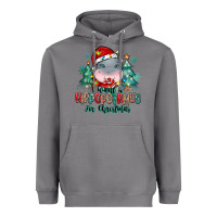 Storm i want a hippopotamus for christmas Heavyweight Hoodie - MaliasSmallBusiness