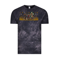 Cloud Black merry christmas cross Vintage Tee - JahusDesignShop