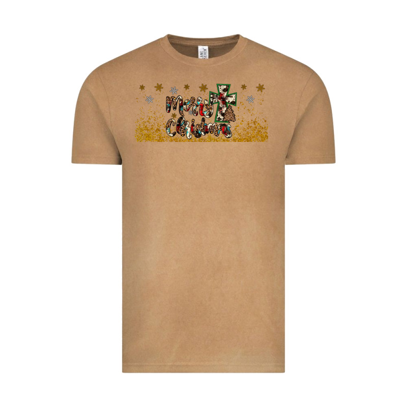 Merry Christmas Cross Vintage Tee by JahusDesignShop | Teevron
