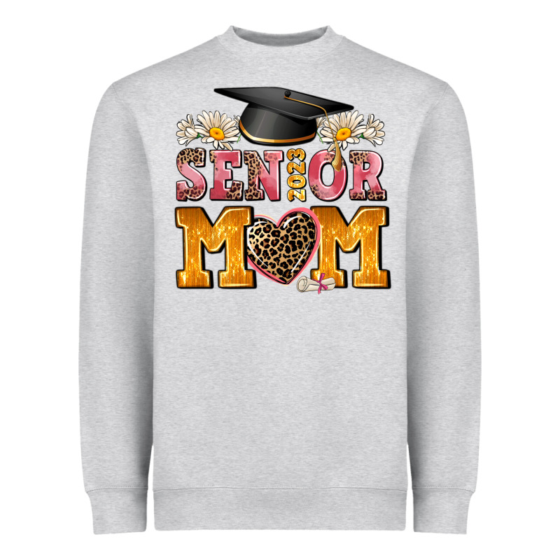 Senior Mom 2023 Heavyweight Sweatshirt by AdoDesignShop | Teevron