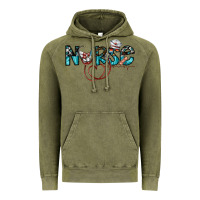 Vintage Olive nurse Vintage Hoodie - SublimationCraftShop