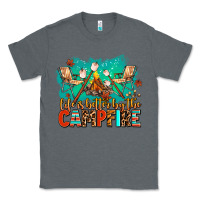Charcoal Heather life is better by the campfire Classic Tee - AdoDesignShop