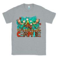 Heather Grey life is better by the campfire Classic Tee - AdoDesignShop