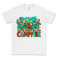 White life is better by the campfire Classic Tee - AdoDesignShop