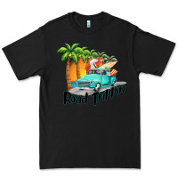 Black road trippin Premium Tee - BarkalooDesign