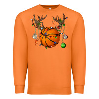 Carrot Basketball Horn Christmas Premium Sweatshirt - BundleAndBundleShop