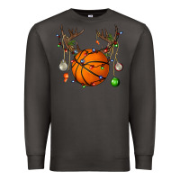 Smoke Basketball Horn Christmas Premium Sweatshirt - BundleAndBundleShop
