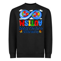 Black autism infinity seeing the world differently Heavyweight Sweatshirt - JahusDesignShop