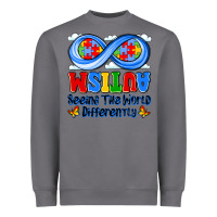 Storm autism infinity seeing the world differently Heavyweight Sweatshirt - JahusDesignShop