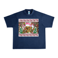 Navy pink skeleton  christmas Urban Heavy Tee - AdoDesignShop