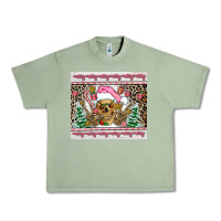 Oil Green pink skeleton  christmas Urban Heavy Tee - AdoDesignShop