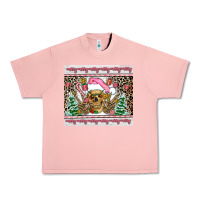 Salmon pink skeleton  christmas Urban Heavy Tee - AdoDesignShop