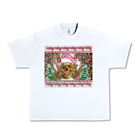White pink skeleton  christmas Urban Heavy Tee - AdoDesignShop