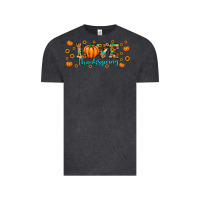 Vintage Black love thanksgiving Vintage Tee - JahusDesignShop