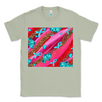 Matcha cancer boxing gloves and cancer ribbon Classic Tee - AdoDesignShop