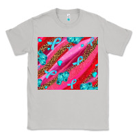 Moon Dust cancer boxing gloves and cancer ribbon Classic Tee - AdoDesignShop