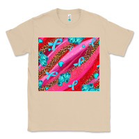 Mushroom cancer boxing gloves and cancer ribbon Classic Tee - AdoDesignShop