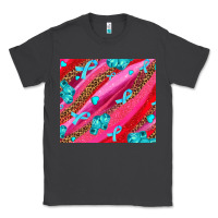 Smoke cancer boxing gloves and cancer ribbon Classic Tee - AdoDesignShop