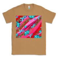Toasted Coconut cancer boxing gloves and cancer ribbon Classic Tee - AdoDesignShop