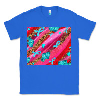 True Royal cancer boxing gloves and cancer ribbon Classic Tee - AdoDesignShop