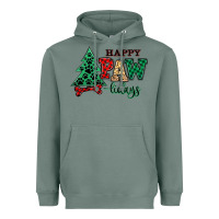 Sage happy pawlidays christmas pets Heavyweight Hoodie - MaliasSmallBusiness