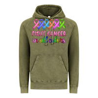 Vintage Olive fight cancer in all colors Vintage Hoodie - HRA Design Shop