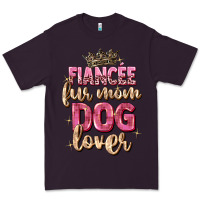 Plum fiancée fur mom dog lover Premium Tee - Zillion Design Studio