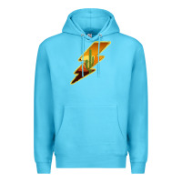 Ocean Blue Cactus Sunset Lightning Premium Hoodie - Bettercallsaul