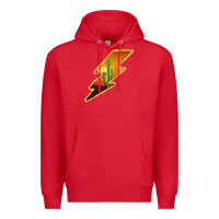 Red Cactus Sunset Lightning Premium Hoodie - Bettercallsaul
