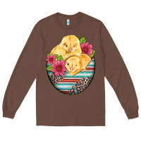 Chestnut hatched egg easter chicks Long Sleeve Tee - Artiststas