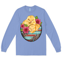 Colony Blue hatched egg easter chicks Long Sleeve Tee - Artiststas
