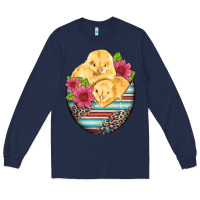 Navy hatched egg easter chicks Long Sleeve Tee - Artiststas