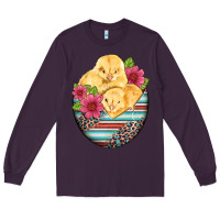 Plum hatched egg easter chicks Long Sleeve Tee - Artiststas