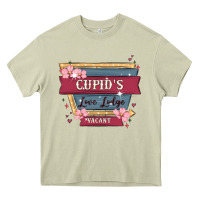 Mossy cupid's love lodge Heavy Core Tee - MaliasSmallBusiness