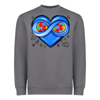 Storm infinity heart autism awareness Heavyweight Sweatshirt - JahusDesignShop
