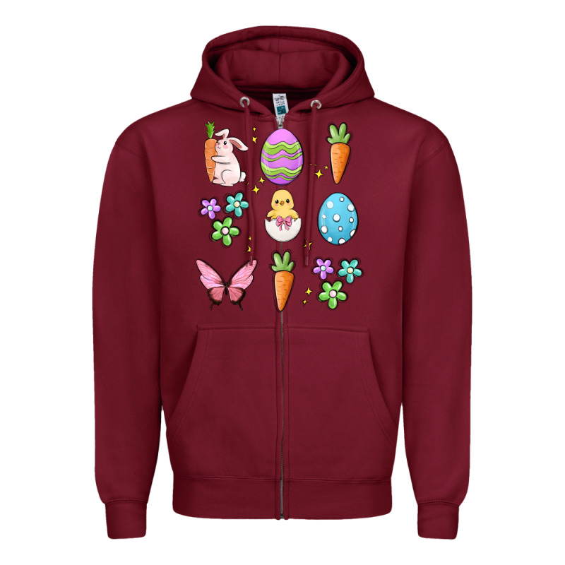 Easter Elementary Zipper Hoodie by MaliasSmallBusiness | Teevron