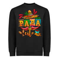 Black papa cito cinco de mayo Heavyweight Sweatshirt - AdoDesignShop