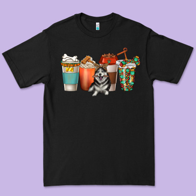 Premium Tee alaskan husky dog coffee cups
