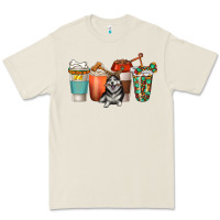 Bone alaskan husky dog coffee cups Premium Tee - texasbilliewilder