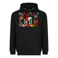 Black let it snow Heavyweight Hoodie - MaliasSmallBusiness